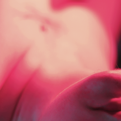 abstract orange body blur